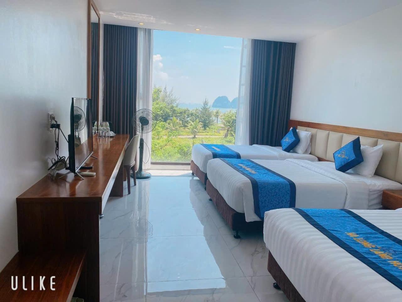 Ha Long Land Hotel エクステリア 写真