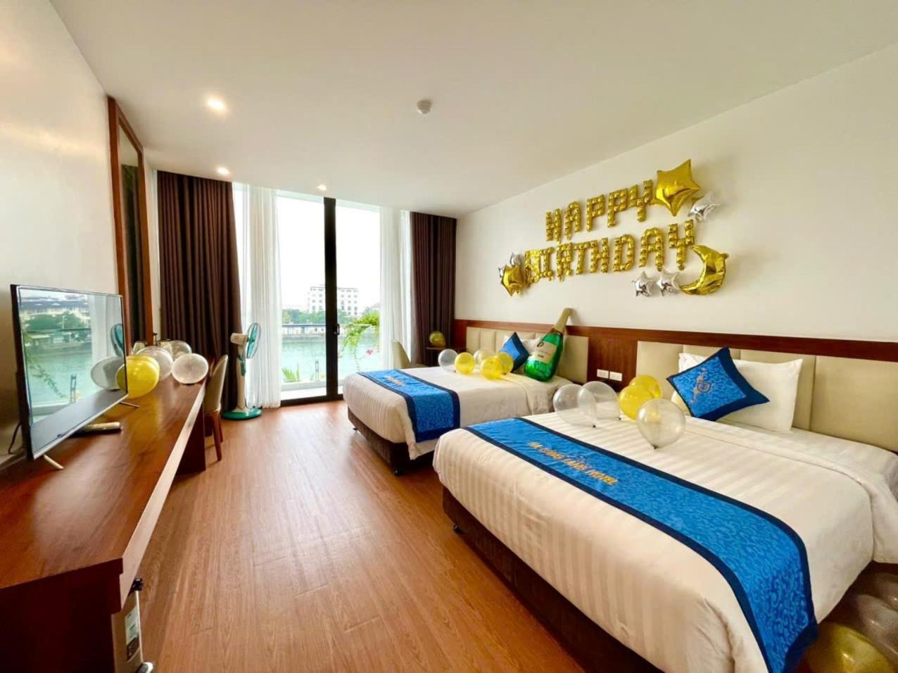 Ha Long Land Hotel エクステリア 写真